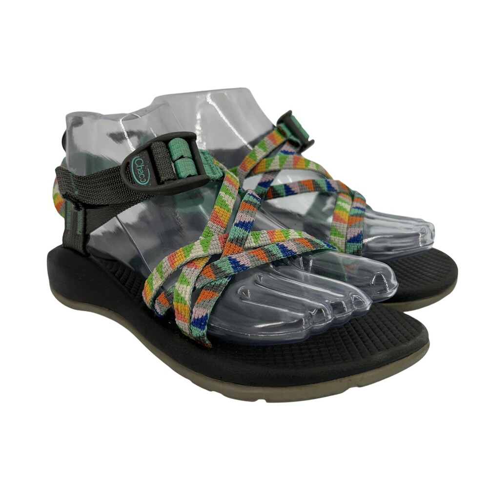 Chaco Sandals Shoes Kids Size 3 Multicolor Strappy Hiking Water Outdoor J180234